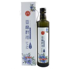 康保县红坝冷榨一级亚麻籽油500mL