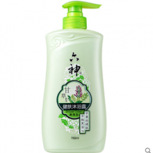 六神沐浴露甘草健肤清爽型750ml